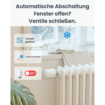 Switchbot smartes Heizkörperthermostat (weiß)