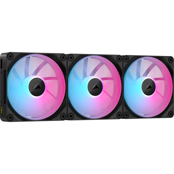 Corsair iCUE LINK LX120 RGB Triple Generalüberholt (schwarz, 3er Pack, 120 mm)