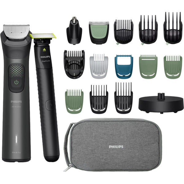 Philips Πολυχρηστικό Ξυριστικό Κουρευτική Μηχανή Σειρά 9000 19-σε-1 (γκρι, πρόσωπο, μαλλιά και σώμα)
