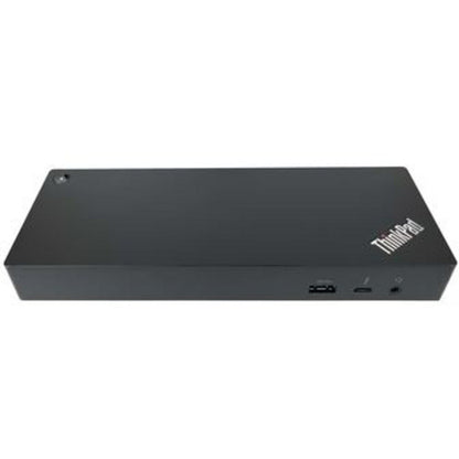 Lenovo Thunderbolt 3 Dock Gen 2 Generalüberholt (schwarz, HDMI, DisplayPort, USB, Thunderbolt 3)