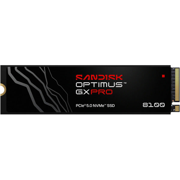 Sandisk Optimus GX PRO 8100 1 TB (schwarz, PCIe 5.0 x4, NVMe, M.2 2280)