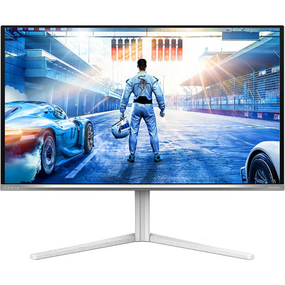 Philips Evnia 27M2N6501L QD-OLED Monitor (26.5 inches, White, QHD, HDMI, DisplayPort, Ambiglow, USB Hub, 240Hz Panel)