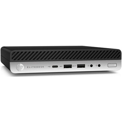 HP Elitedesk 800 G5 DM Generalüberholt (schwarz/silber, Windows 11 Pro)