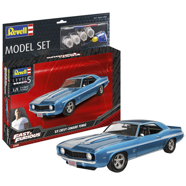 Revell Model Set Fast & Furious 1969 Chevy Camaro Yenko (Maßstab: 1:25)