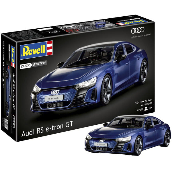 Revell Audi RS e-tron GT με Σύστημα Κλικ (Κλίμακα: 1:24)