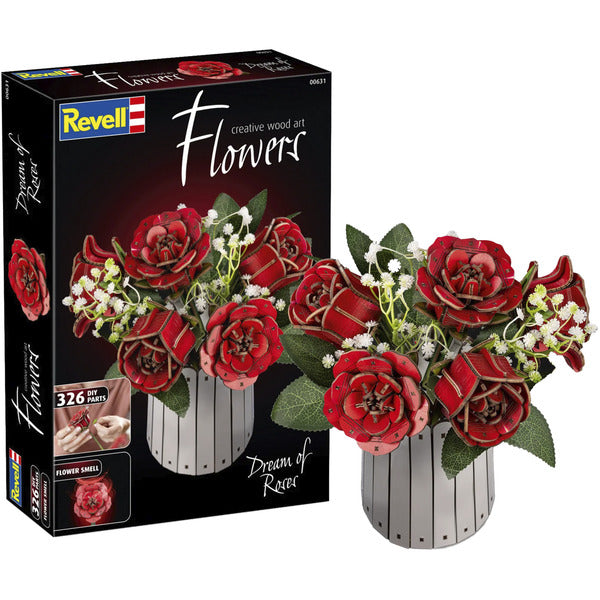 Revell Dream of Roses Holzblumen (holz)