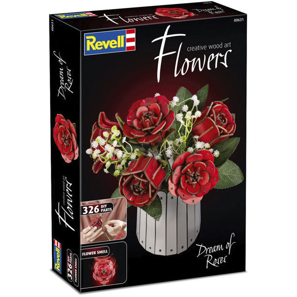 Revell Dream of Roses Holzblumen (holz)