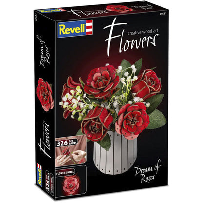 Revell Dream of Roses Holzblumen (holz)