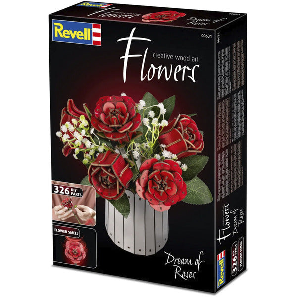Revell Dream of Roses Holzblumen (holz)
