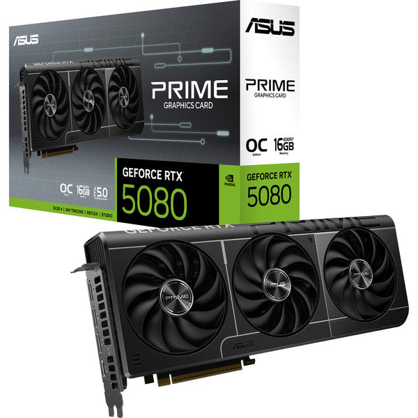 Asus GeForce RTX 5080 PRIME OC EVO (DLSS 4, 3x DisplayPort, 1x HDMI 2.1)