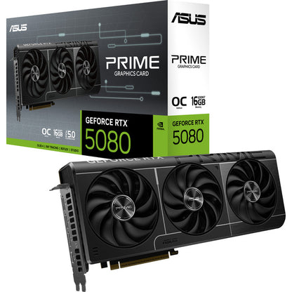 Asus GeForce RTX 5080 PRIME OC EVO (DLSS 4, 3x DisplayPort, 1x HDMI 2.1)
