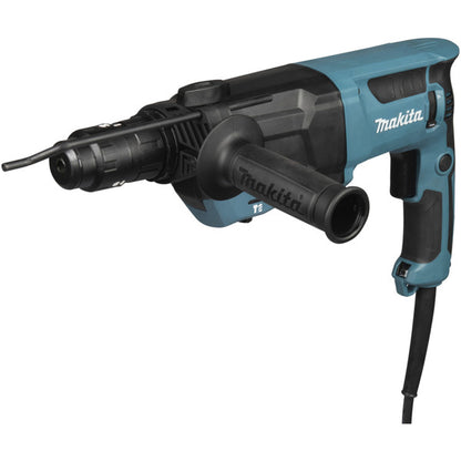 Makita Kombihammer HR2670FTX1 (blau/schwarz, 800 Watt, Transportkoffer, Meißel)