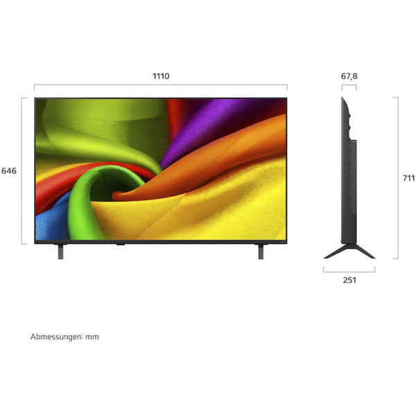 LG Electronics 50NU800B6LC.AEEQ (127 cm (50 Zoll), schwarz, UltraHD/4K, Triple Tuner)