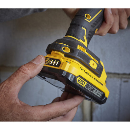 Stanley FATMAX V20 Lithium-Ionen Akku, 18Volt 2,0Ah (gelb/schwarz)