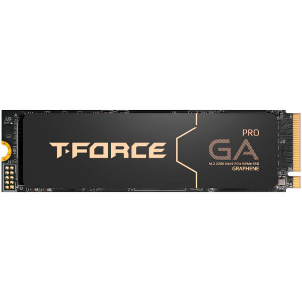 Team Group T-Force GA PRO 4TB SSD (Black, PCIe 5.0 x4, M.2 2280, Graphene Heatsink)