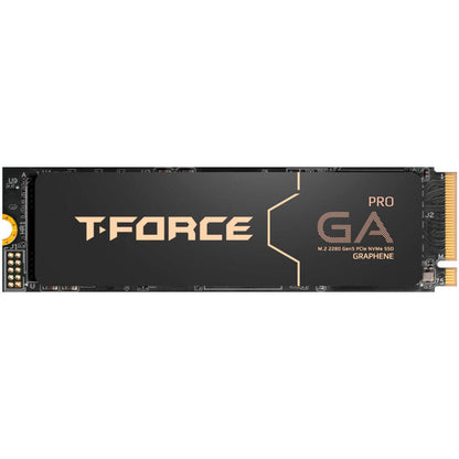 Team Group T-Force GA PRO 4TB SSD (Black, PCIe 5.0 x4, M.2 2280, Graphene Heatsink)