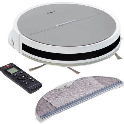 Medion MD18035 E35 SW (White/Grey, Robot Vacuum with Mopping Function)