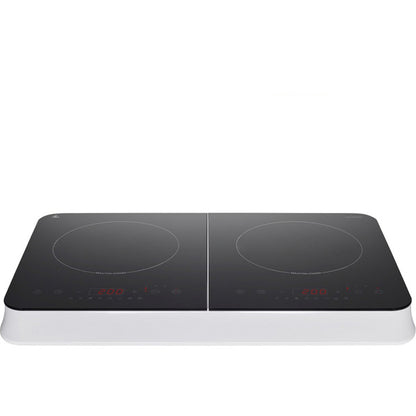 Medion LIFE Doppel-Induktionskochplatte MD18493 (schwarz, 3.500 Watt, 2x Ø 20cm)