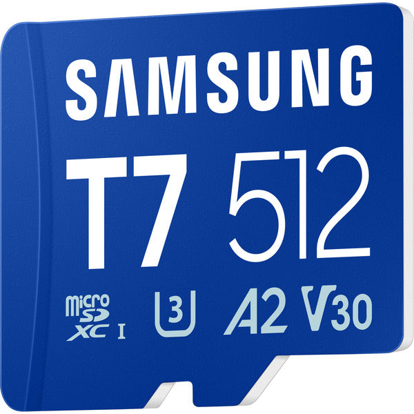 Samsung T7 microSDXC 512 GB (blau)