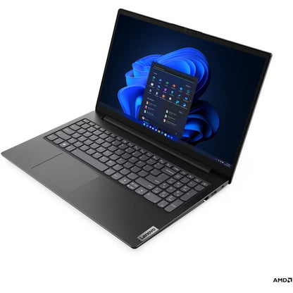 Lenovo V15 G4 (82YY006PGE)  (schwarz, AMD Ryzen 5 5625U, AMD Radeon Graphics, 8 GB DDR4, 256 GB (256 GB SSD), Windows 11 Pro)
