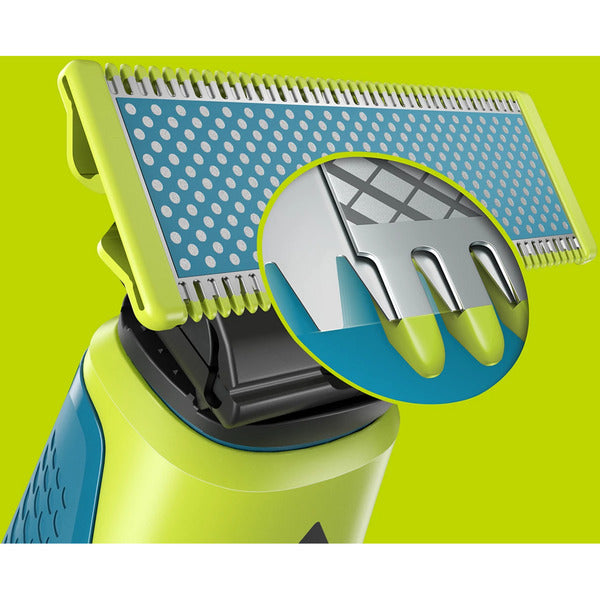 Philips Ersatzklinge OneBlade  QP225/50 (silber/hellgrün, 1 Stück)