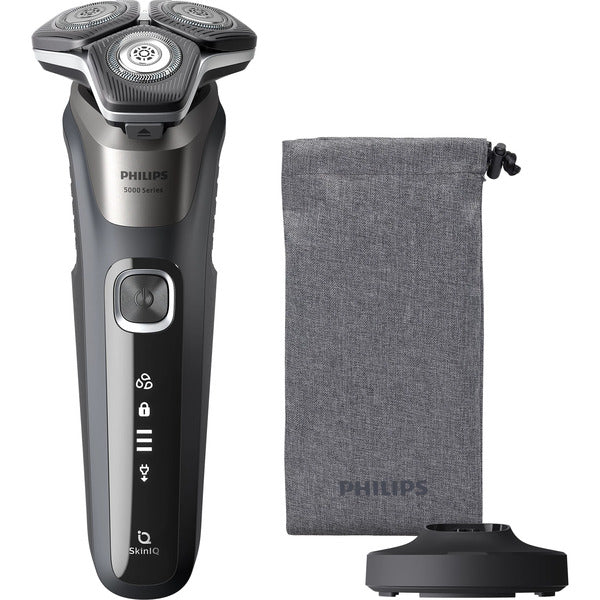 Philips Series 5000 S5887/13 Electric Shaver, Carbon/Grey