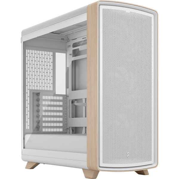 Fractal Design Summit Chalk White TG Clear Tint (weiß/holz)
