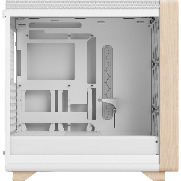 Fractal Design Summit Chalk White TG Clear Tint (weiß/holz)