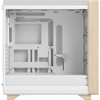Fractal Design Summit Chalk White TG Clear Tint (weiß/holz)