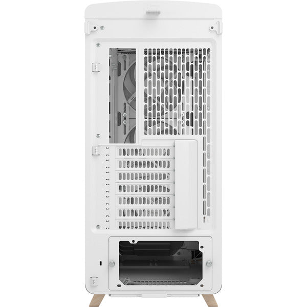 Fractal Design Summit Chalk White TG Clear Tint (weiß/holz)