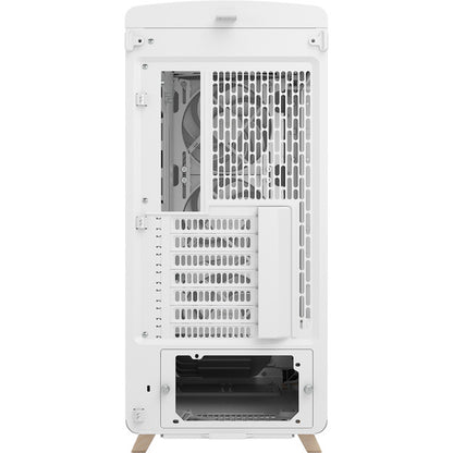 Fractal Design Summit Chalk White TG Clear Tint (weiß/holz)