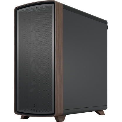 Fractal Design Summit Black TG Light Tint (schwarz/holz)