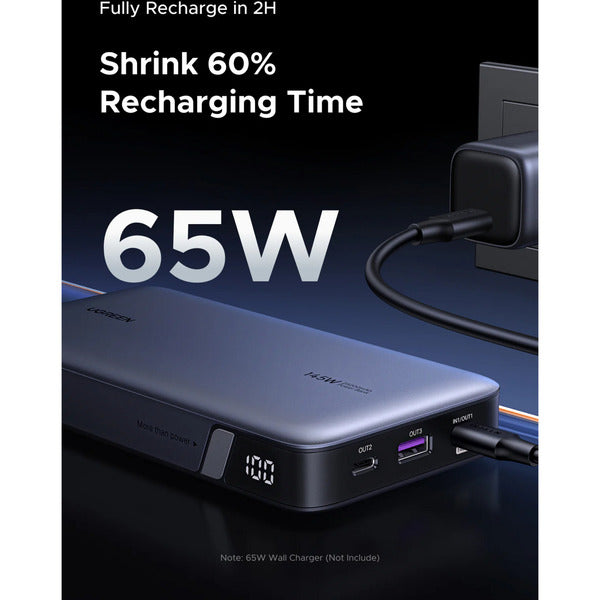 Ugreen Nexode Power Bank 25000mAh 145W (grau)