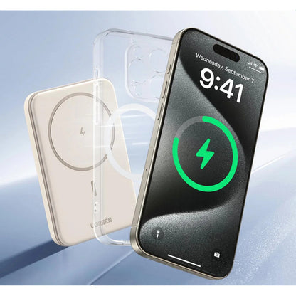 Ugreen UGREEN PB560 5.000mAh Magnetic Wireless Powerbank beige