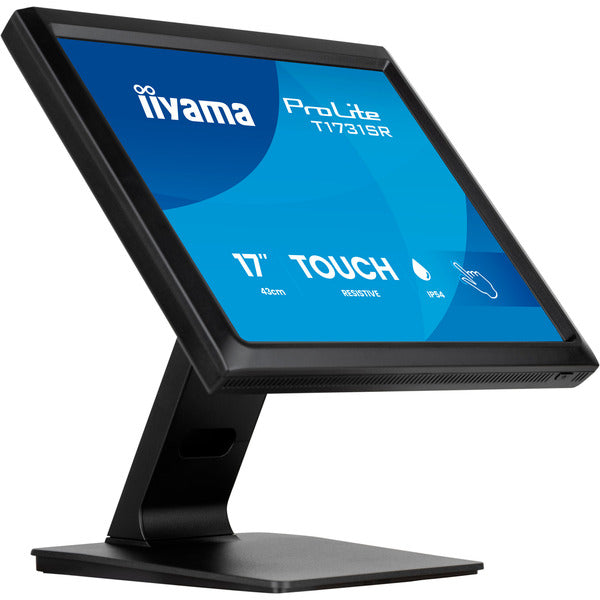 Iiyama ProLite T1731SR-B2S (43 cm (17 Zoll), schwarz (matt), SXGA, TN, Touchscreen, HDMI, DP, VGA)