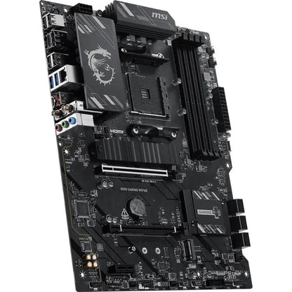MSI B550 GAMING WIFI6E (schwarz/silber)