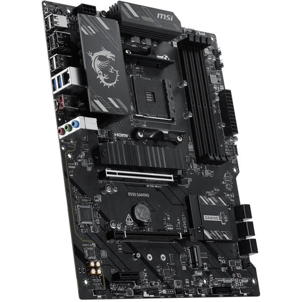 MSI B550 GAMING (schwarz/silber)