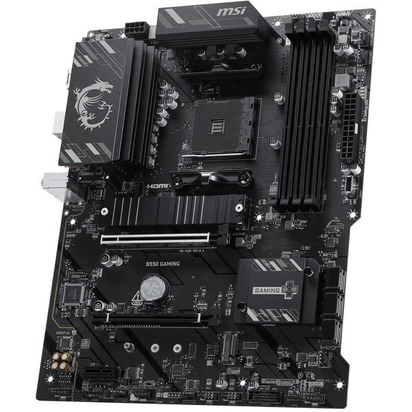 MSI B550 GAMING (schwarz/silber)