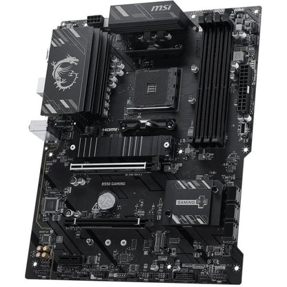 MSI B550 GAMING (schwarz/silber)