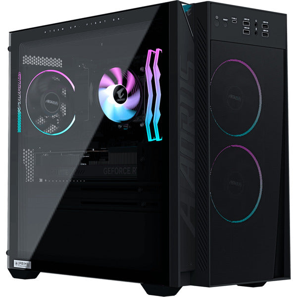 GigaByte AORUS PRIME 3 AP3A7N7-5100 (schwarz/transparent, Windows 11 Home)