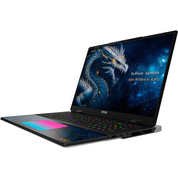 MSI Titan 18 HX Dragon Edition Draco Epic A2WJ-1218 (schwarz, Intel® Core™ Ultra 9 290HX Plus, NVIDIA GeForce RTX 5090, 96 GB DDR5, 4 TB (2 TB SSD & 2 TB SSD), Windows 11 Home)