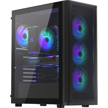 ENDORFY Ventum 400 ARGB (Black, Tempered Glass)