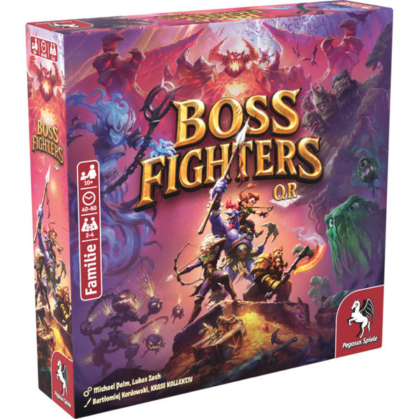 Pegasus Boss Fighters QR