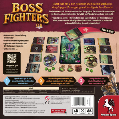 Pegasus Boss Fighters QR