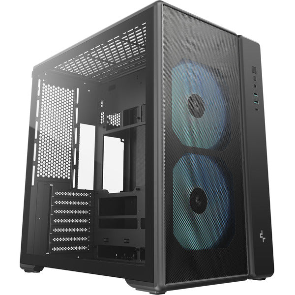 Deepcool CG590 MESH 2F (schwarz, Tempered Glass)
