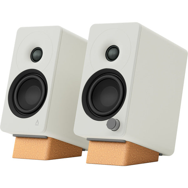 Creative Labs XF-1 (weiß, Hi-Res Bluetooth 6.0 Desktop-Lautsprecher)