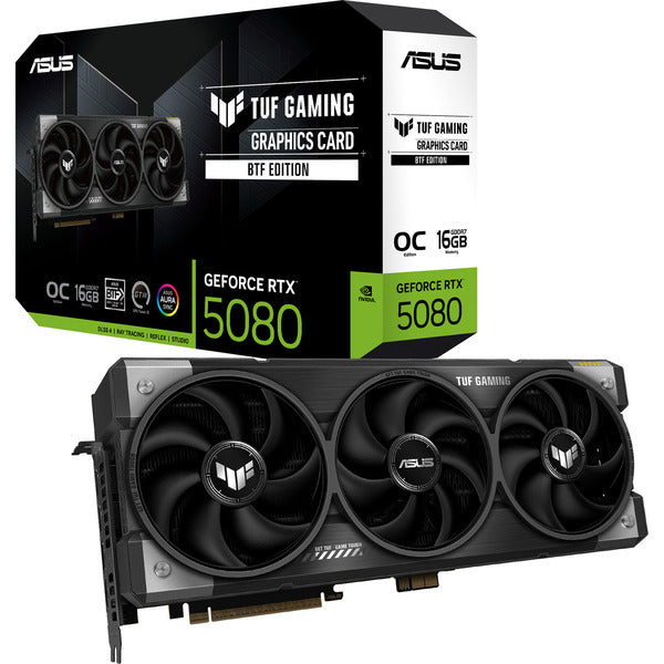 Asus GeForce RTX 5080 TUF OC BTF Edition (DLSS 4, 3x DisplayPort, 2x HDMI 2.1)