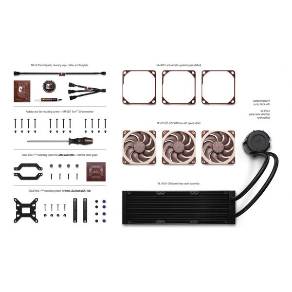 Noctua NL-LC1-36 (schwarz/braun)