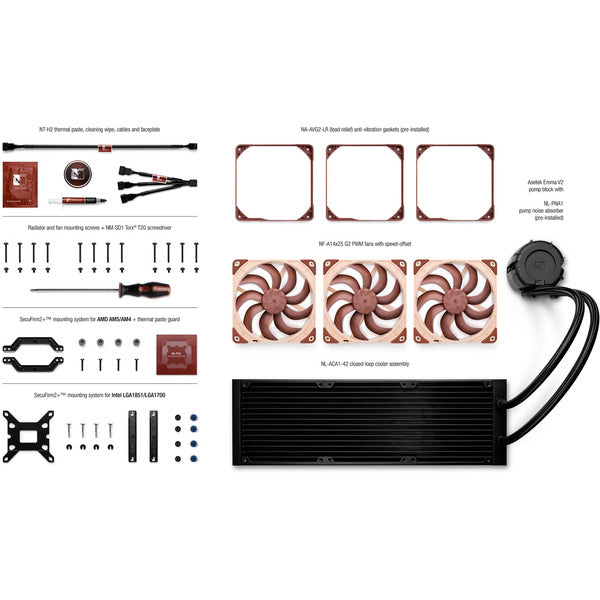 Noctua NL-LC1-42 (schwarz/braun)