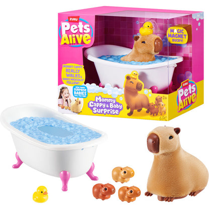 ZURU Pets Alive - Mommy Capybara and Baby Surprise